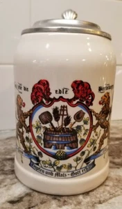 Zinn Bierstein Hopfen und Malz - Bild 1 von 6