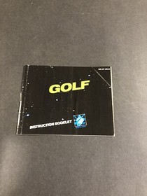 golf nes manual
