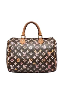 Louis Vuitton Richard Prince Watercolor Aquarelle Speedy 35 Brown Limited - Picture 1 of 18