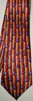 J. Garcia Jerry EMERALD CITY Vintage Collection 14 Red Silk Necktie Tie 1996