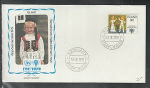 Postal History Iceland IYC International Year the Child beautiful FDC 1979 - Picture 1 of 1