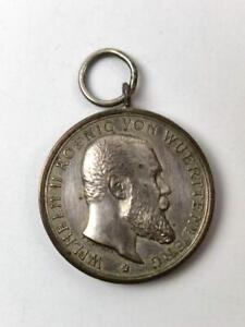 Württemberg, Silberne Militärverdienstmedaille König Wilhelm II. 1892 - 1918