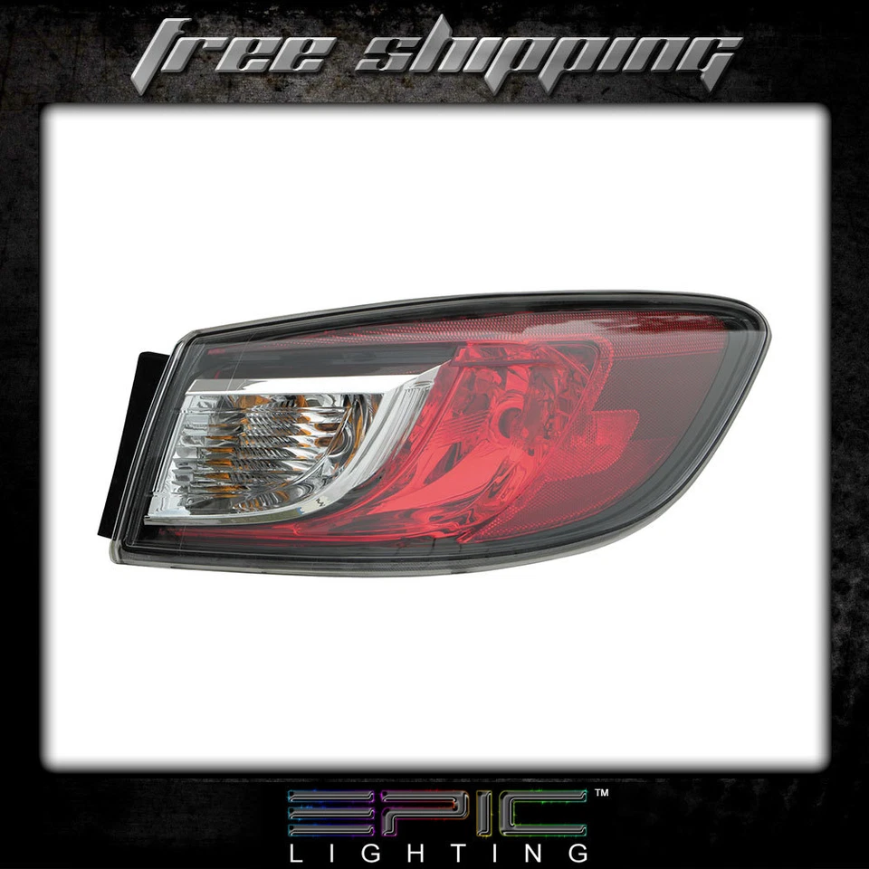 Fits 2010 MAZDA 3 SEDAN 4D TAIL LIGHT/LAMP Passenger Right Only - Image 1 of 1