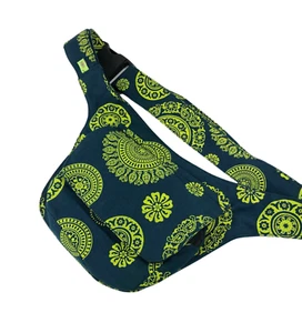 Gürteltasche Bauchtasche Hipbag Hüfttasche 4 Fächer 22cmx15,5cm Canvas Baumwolle - Bild 1 von 7