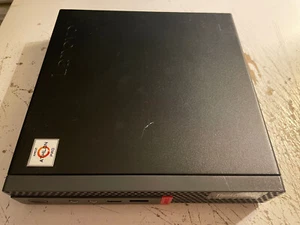 LENOVO THINKCENTRE m75q-1 MINI DESKTOP PC AMD 300GE 8GB 128 SSD/W11P/WIFI - Picture 1 of 11