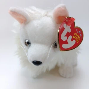 Ty Beanie Babies - SNOCAP the Snow Fox - 2001 - Picture 1 of 7