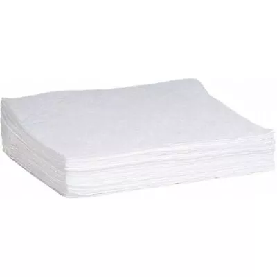 Spilltech Wpx50h Absorbent Pad, Absorbs 16.8 Gal. Oil-Only, 50 Pk ,White • 28.29$