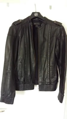Zip Leather Jacket - Image 1 of 4