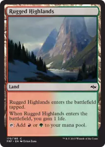 Rugged Highlands Fate Reforged - MTG - Picture 1 of 3