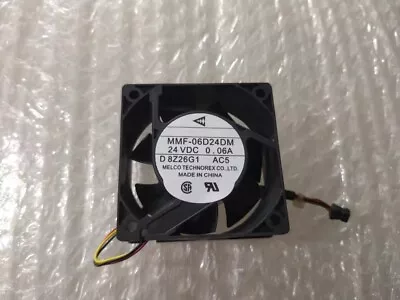 Mitsubishi MMF-06D24DM-AC5 24V 0.06A 3pin Inverter Industrial Control Fan - Image 1 of 4