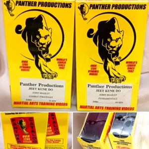 COMBAT STRATEGIES & FUNDAMENTALS JEET KUNE DO JERRY BEASLEY VHS TAPES NEW SEALED - Picture 1 of 6