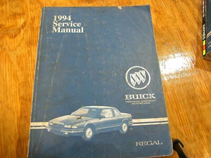 1994 Buick Regal Service Manual Book 2 - Foto 1 di 8