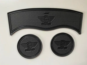 MINI (F60 ) COUNTRYMAN COOPER 2016 - 2019 (3 PART) INTERIOR GATE PAD SET - BLACK - Picture 1 of 3