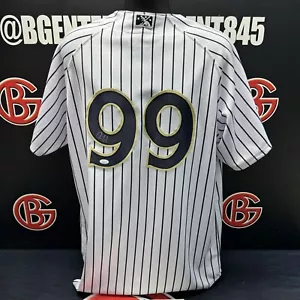 Aaron Judge Signed Yankees Scranton RailRiders Wilson Authentic Jersey JSA LOA - Picture 1 of 10