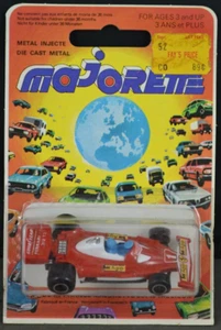 VTG 1970's Majorette Ferrari 312 T2 Race Car Red No. 232 1:50 Die Cast 110122MGL - Picture 1 of 4