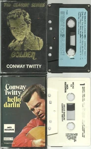2) Conway Twitty Cassette's (Cassette Lot) VG-VG+ Cond. - Picture 1 of 3