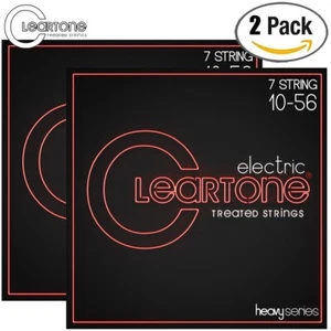 2-PACK Cleartone 9410-7 Nickel Plated 7-String Electric Guitar Strings 10-56 - Picture 1 of 1