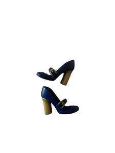Vintage Barbie Puppe Fashionista Fashion Fever dunkelblau High Heel goldene Schnalle - Bild 1 von 4