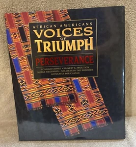 Pre Owned African Americans Voices Of Triumph Perseverance Hardcover Book 1993 - Picture 1 of 5