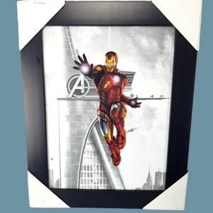 Ironman Animated Framed Picture 15.5" x 18.5" - Picture 1 of 1