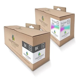 Hauptstadttoner Ink Cartridge 1x Colour +1x Black Replaces HP 301 - Zdjęcie 1 z 1