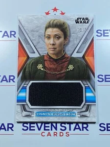 2021 Topps SW The Mandalorian Sourced Fabric Relic Morgan Elsbeth Body Suit /99 - Picture 1 of 1