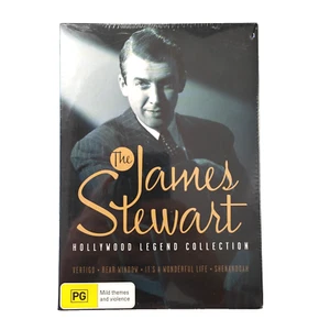 The James Stewart Hollywood Legend collection DVD boxset 4 movies R4 New sealed - Picture 1 of 7