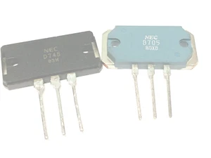 1 coppia 2SD745+ 2SB705 NEC complementare | spedizione GRATUITA negli Stati Uniti - Foto 1 di 1