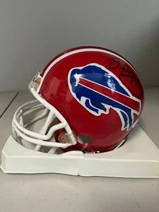 Jim Kelly Signed Autographed Buffalo Bills Mini Helmet JSA COA - Picture 1 of 6