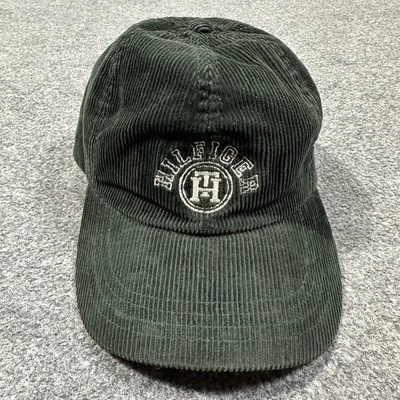 De colección Tommy Hilfiger Pana Gorra Sombrero Correa Cuero Verde Adulto Usado en Excelente Condición Foto 1 de 4
