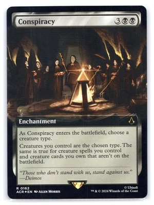 MTG NM Foil Conspiracy (Extended Art) 162 R Universes Beyond: Assassin's Creed - Image 1 of 2