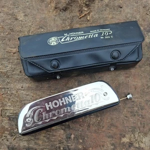 Hohner Chrometta 10 Harmonica nr 253 c - Picture 1 of 7