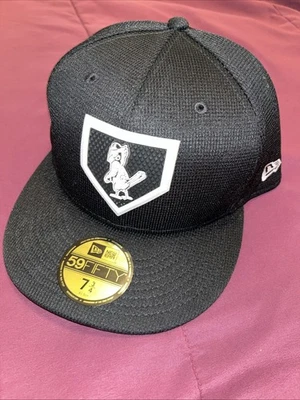 New With Tags St Louis Cardinals Home Plate Fitted Flat Bill - Size 7 & 3/4 - Image 1 of 4