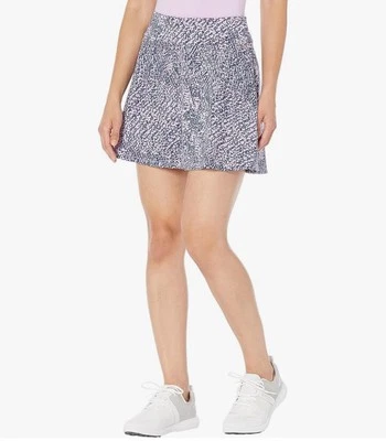 Adidas женщин напечатано оборки гольф юбка женщин фиолетовый размер XL новый с Ярлыками - Изображение 1 из 4