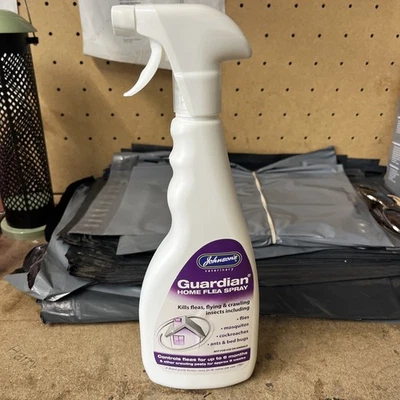 Johnson'S Guardian Home Flea Spray Kills Fleas Room Spray 500Ml LOW DATE 11/25