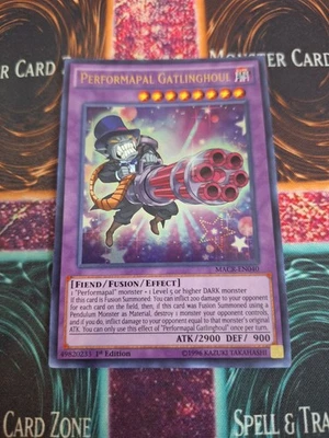 Yu-Gi-Oh! Performapal Gatlinghoul MACR-EN040 Ultra Rare 1st Edition Near Mint - Image 1 of 4