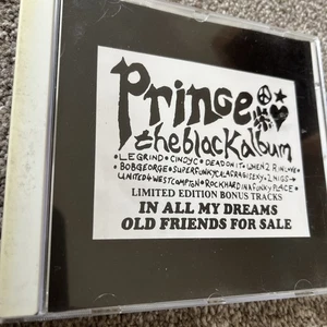 Prince the Black Album CD Unofficial Original bootleg - Picture 1 of 4