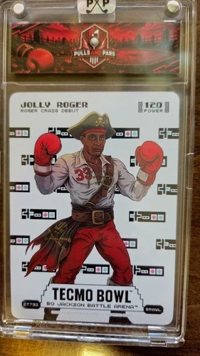 Bo Jackson Battle Arena Tecmo Bowl Jolly Roger "ROGER CRAIG" Sore Thumbs BRAWL