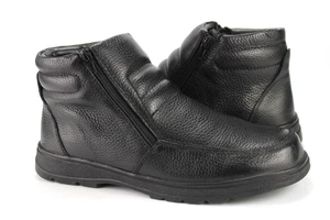 Botas confort hombre Claudio Conti talla 43 piel de cordero negras COMO NUEVAS K 556 - Imagen 1 de 5