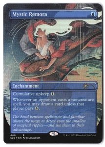 Mystic Remora (Borderless) 406 SLD MTG NM Foil - Picture 1 of 2