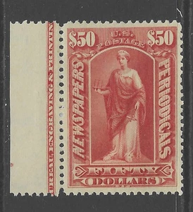 Bigjake: PR-124, $50.00 Newspaper - *H - Partial Inscription - Picture 1 of 2