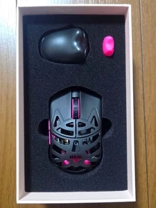 Souris gaming sans fil WLMOUSE Beast Miao commutateur Omron noir occasion - Photo 1/2