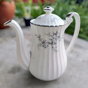 Vtg Paragon Queen Elizabeth Brides Choice Coffee Pot Teapot Fine English China - Picture 1 of 7