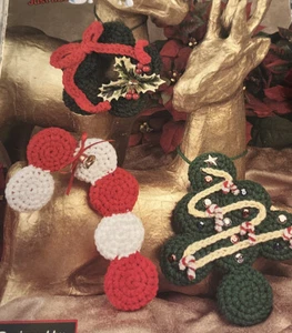 ~CHRISTMAS “Christmas Bottle Cap Ornaments” PATTERN~ - Picture 1 of 4