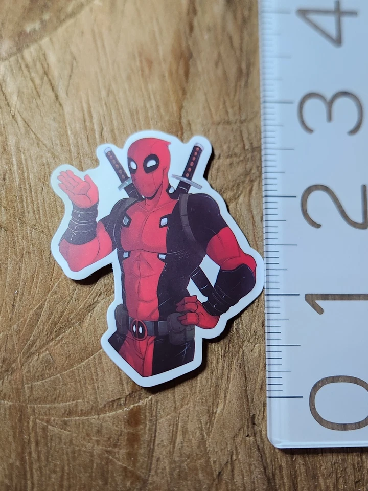 Deadpool Sticker Deadpool Decal Marvel Avengers Sticker Super Hero Ryan Reynolds - Image 1 of 1