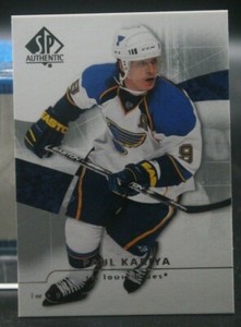 Paul Kariya (Blues/HOF) 2008-2009 Upper Deck SP Authentic #25