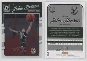 2016-17 Panini Donruss Optic John Henson #9