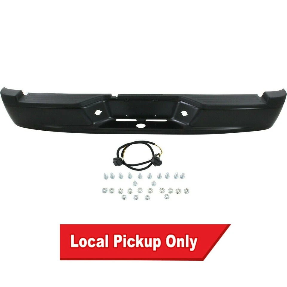 New Rear Black Step Bumper For 2005-2011 Dodge Dakota CH1103114 55077652AB Foto 1 de 4