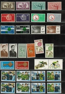 Sets of MNH Ireland Stamps 1960 - 1988 Olympics and more 30 Stamps in All - Picture 1 of 2