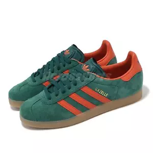 adidas Originals Gazelle Indoor Collegiate Green Preloved Red Men Unisex IG6200 - Foto 1 di 8